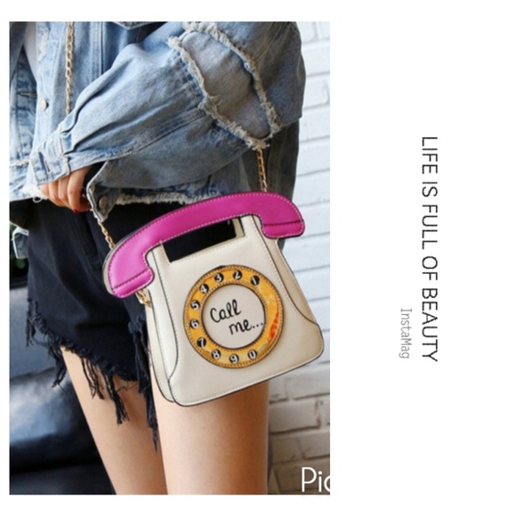 Handbags - Telephone Crossbody Handbag